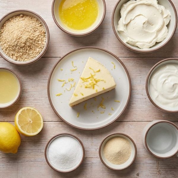 Cheesecake de limón