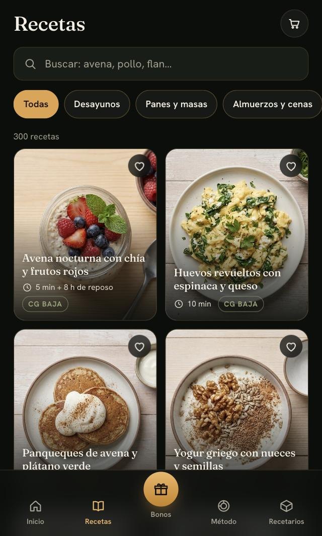 App Cocina Sin Picos